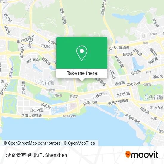 珍奇景苑-西北门 map