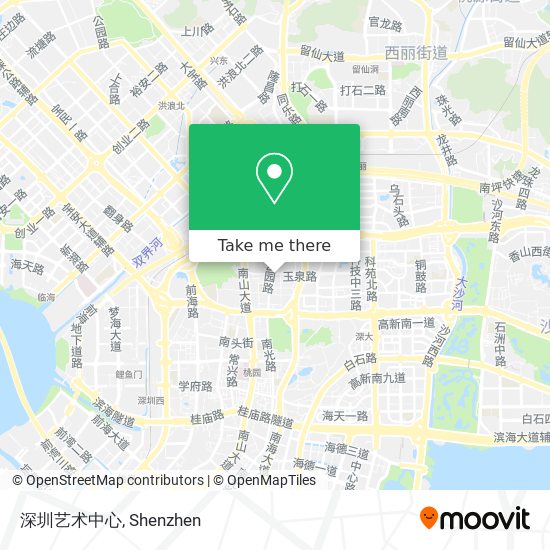深圳艺术中心 map