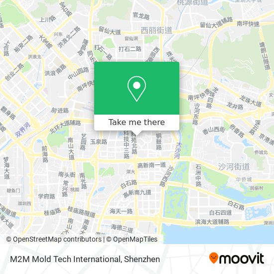 M2M Mold Tech International map