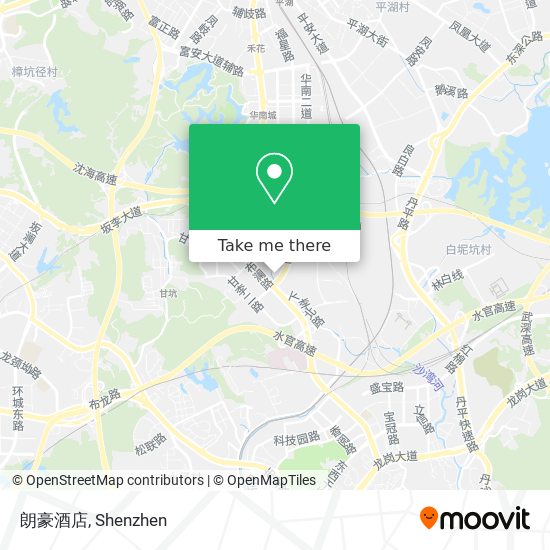 朗豪酒店 map