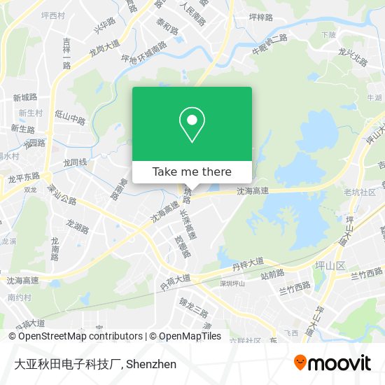 大亚秋田电子科技厂 map