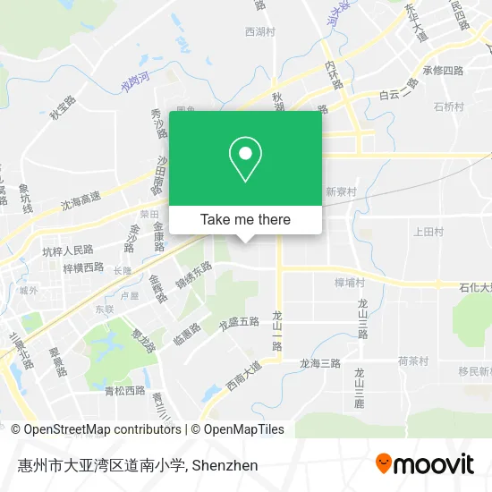 惠州市大亚湾区道南小学 map