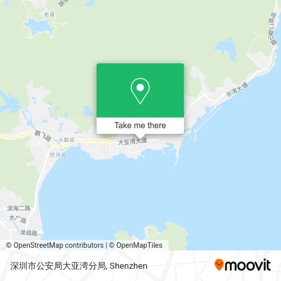 深圳市公安局大亚湾分局 map
