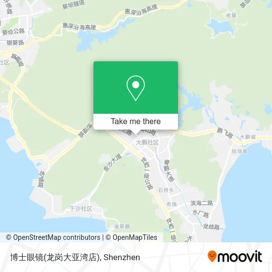博士眼镜(龙岗大亚湾店) map