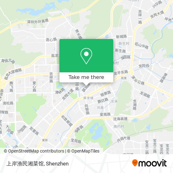 上岸渔民湘菜馆 map