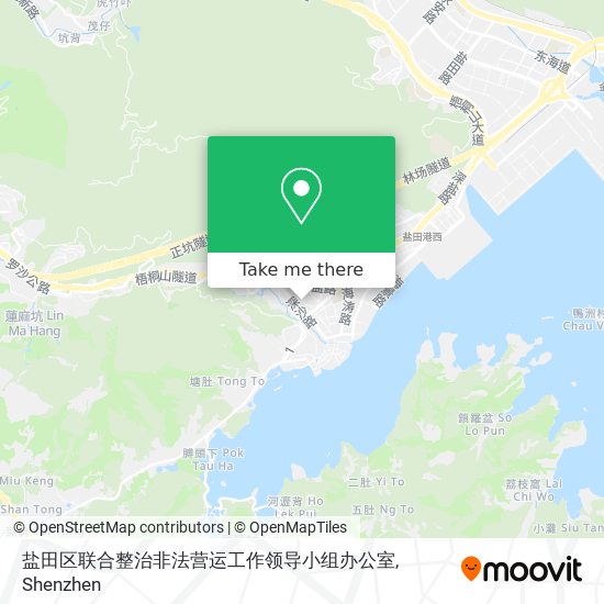 盐田区联合整治非法营运工作领导小组办公室 map