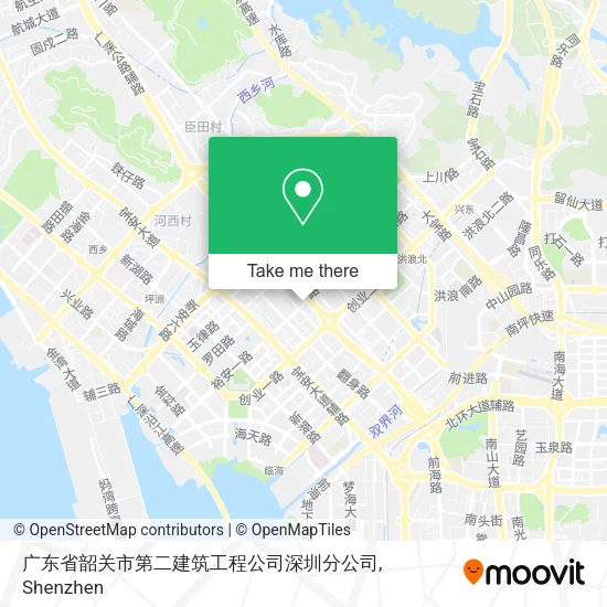 广东省韶关市第二建筑工程公司深圳分公司 map