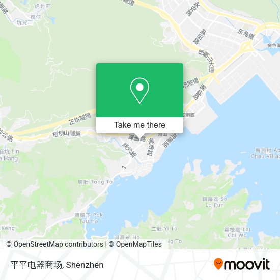 平平电器商场 map