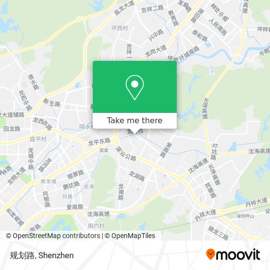 规划路 map