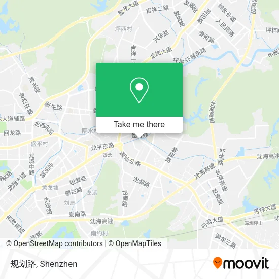 规划路 map