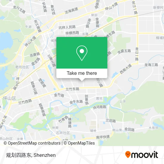 规划四路东 map