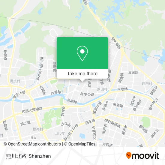 燕川北路 map