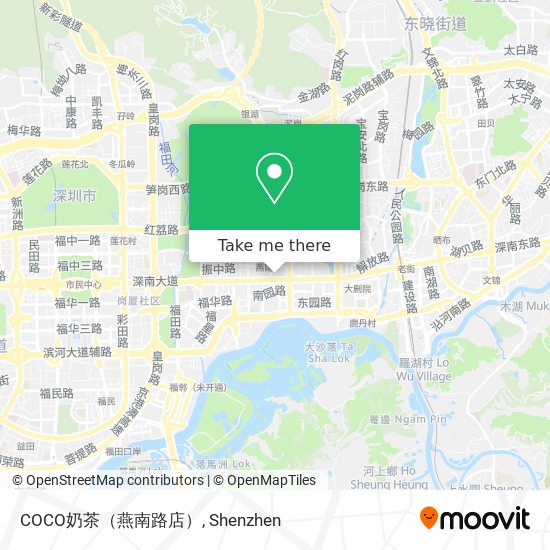 COCO奶茶（燕南路店） map