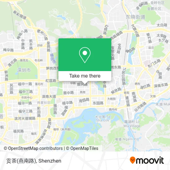 贡茶(燕南路) map