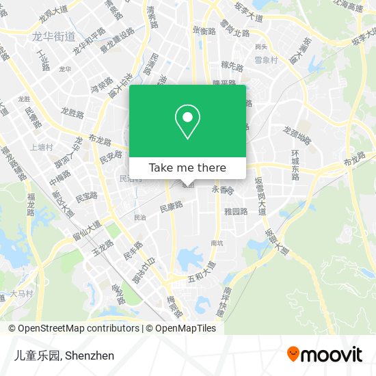 儿童乐园 map