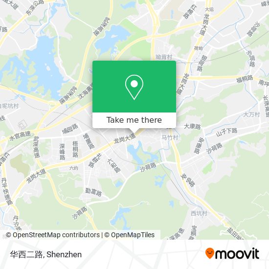 华西二路 map