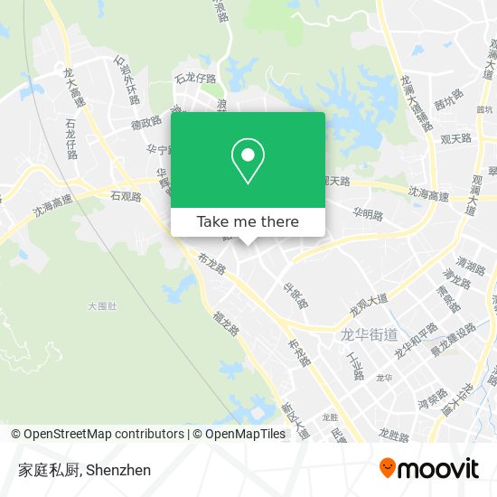 家庭私厨 map