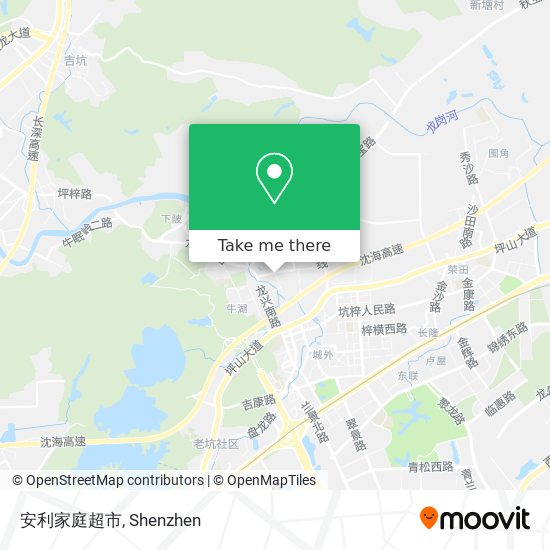 安利家庭超市 map