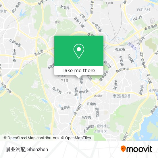 晨业汽配 map