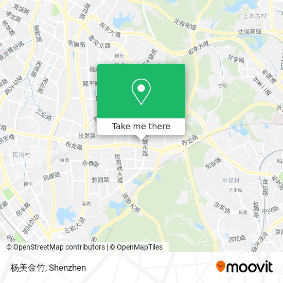 杨美金竹 map