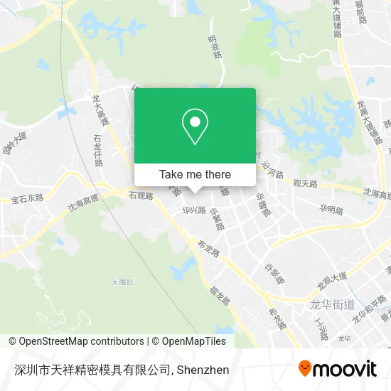 深圳市天祥精密模具有限公司 map