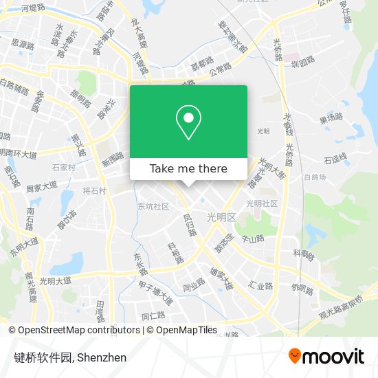 键桥软件园 map