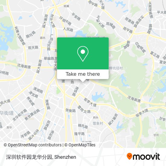 深圳软件园龙华分园 map
