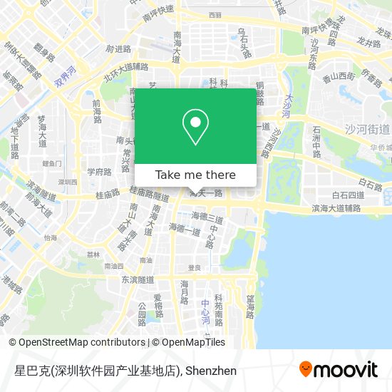星巴克(深圳软件园产业基地店) map