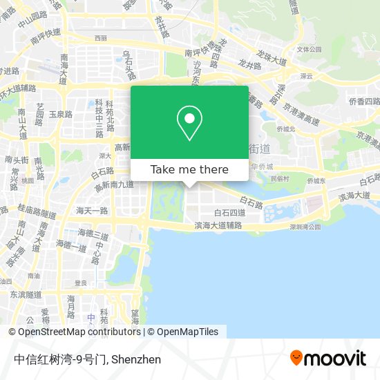 中信红树湾-9号门 map