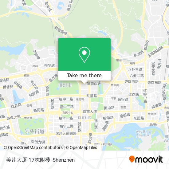 美莲大厦-17栋附楼 map