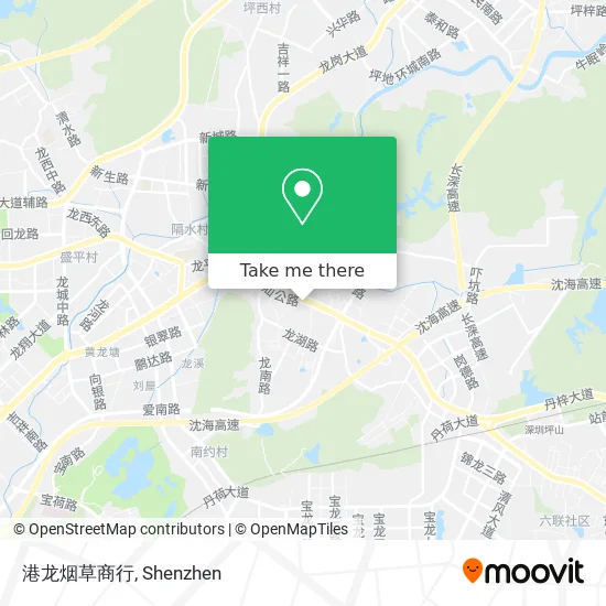 港龙烟草商行 map
