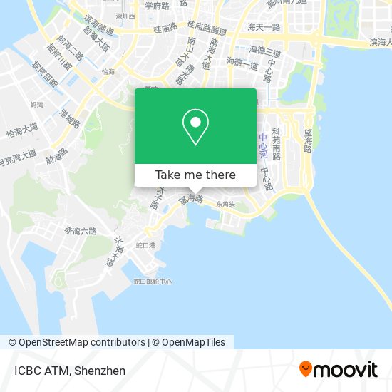 ICBC ATM map