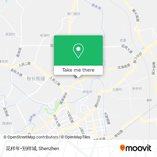 花样年•别样城 map