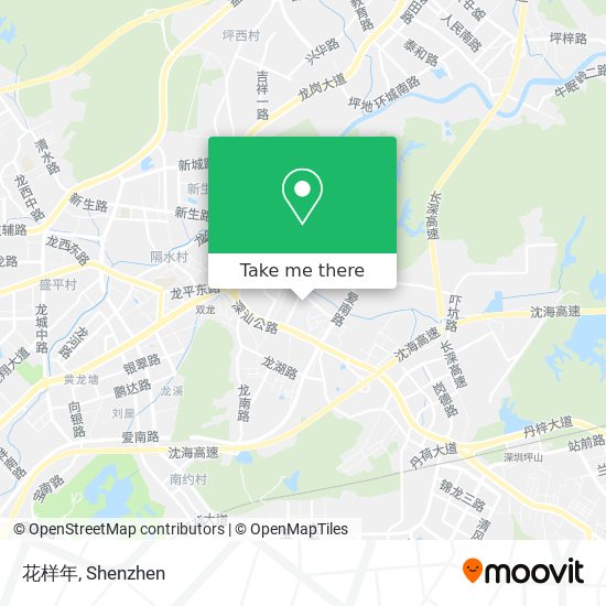 花样年 map