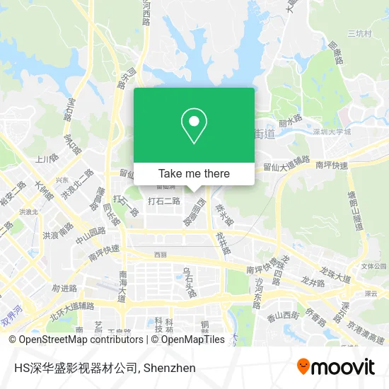 HS深华盛影视器材公司 map