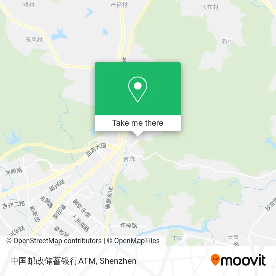 中国邮政储蓄银行ATM map