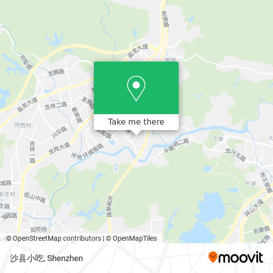 沙县小吃 map