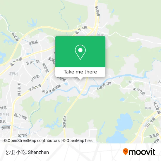 沙县小吃 map