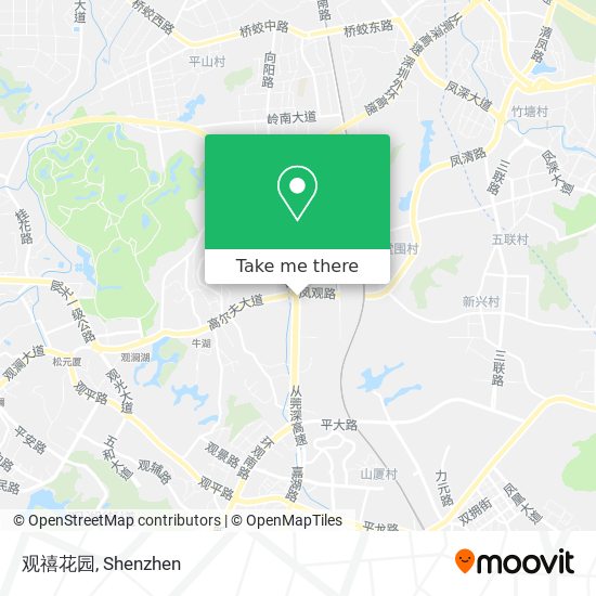 观禧花园 map