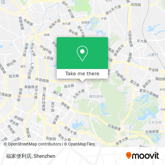 福家便利店 map
