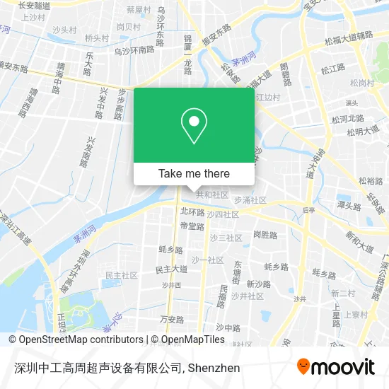 深圳中工高周超声设备有限公司 map