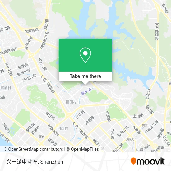 兴一派电动车 map