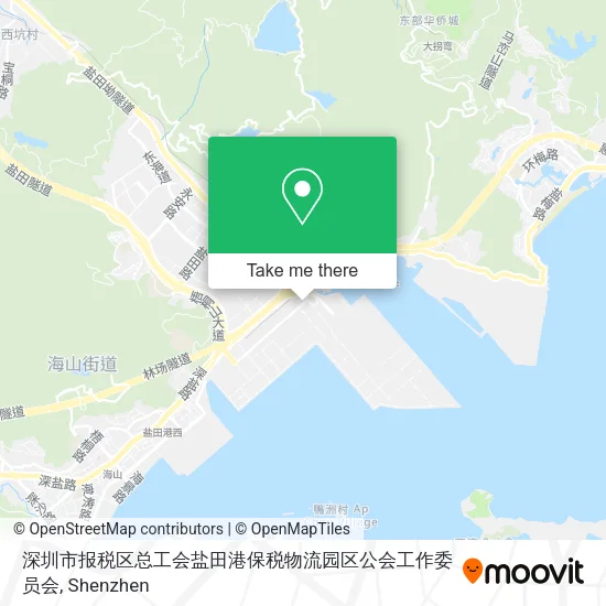 深圳市报税区总工会盐田港保税物流园区公会工作委员会 map