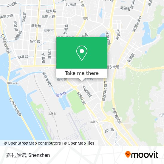 嘉礼旅馆 map