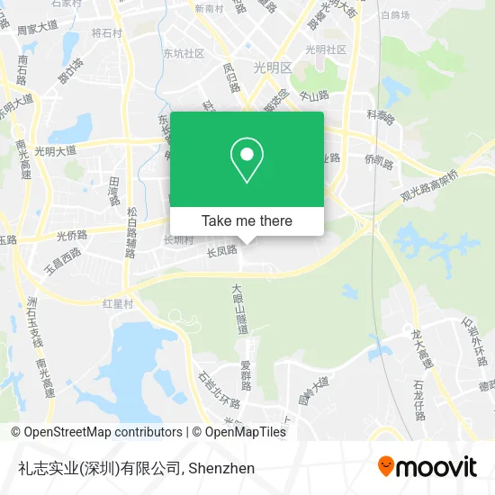 礼志实业(深圳)有限公司 map