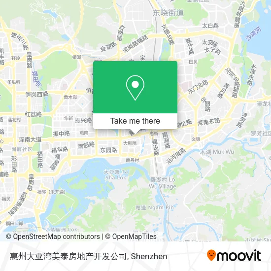 惠州大亚湾美泰房地产开发公司 map