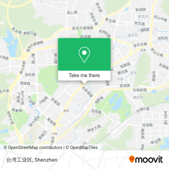 台湾工业区 map