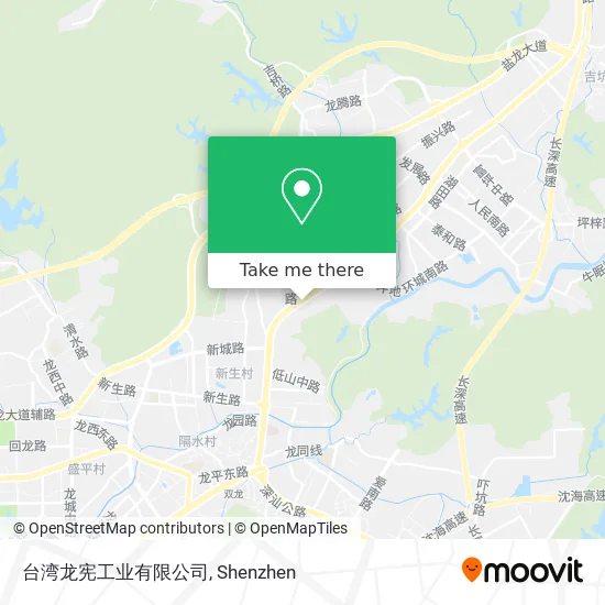 台湾龙宪工业有限公司 map