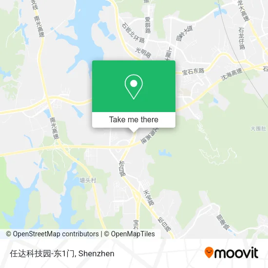 任达科技园-东1门 map