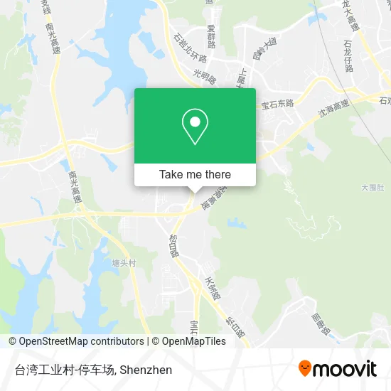 台湾工业村-停车场 map